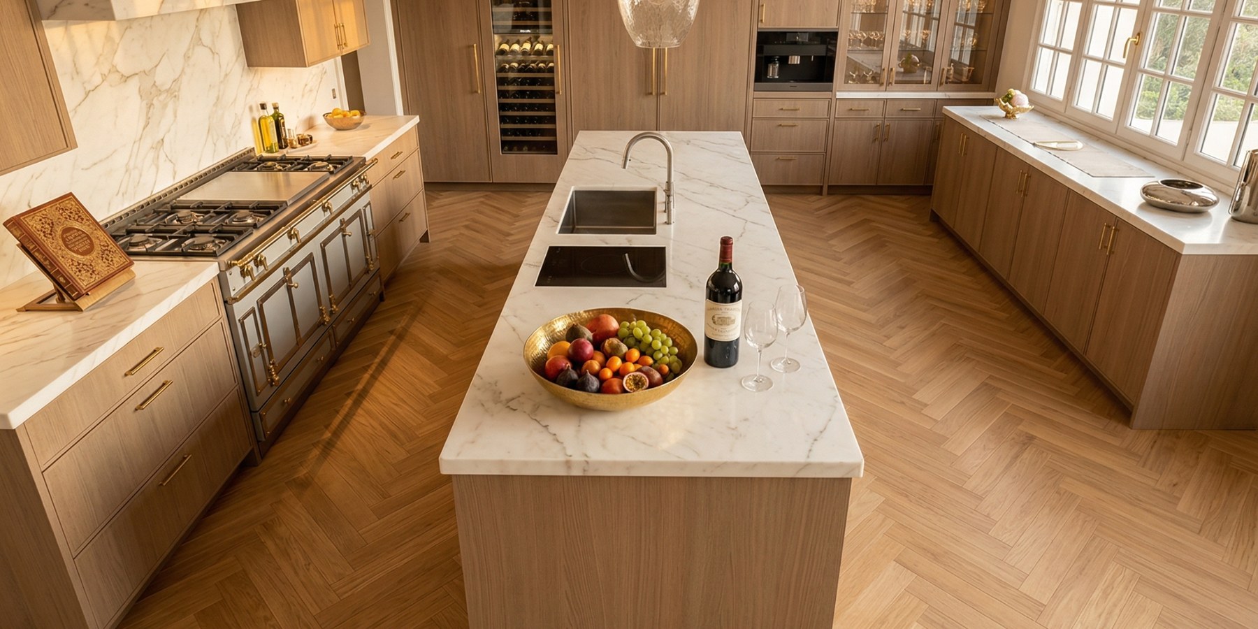 Which parquet works best in a kitchen?