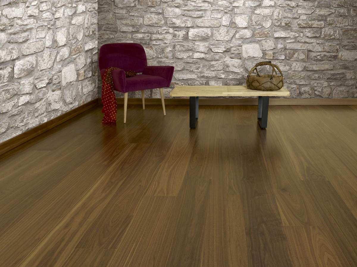 Walnut plank room reference