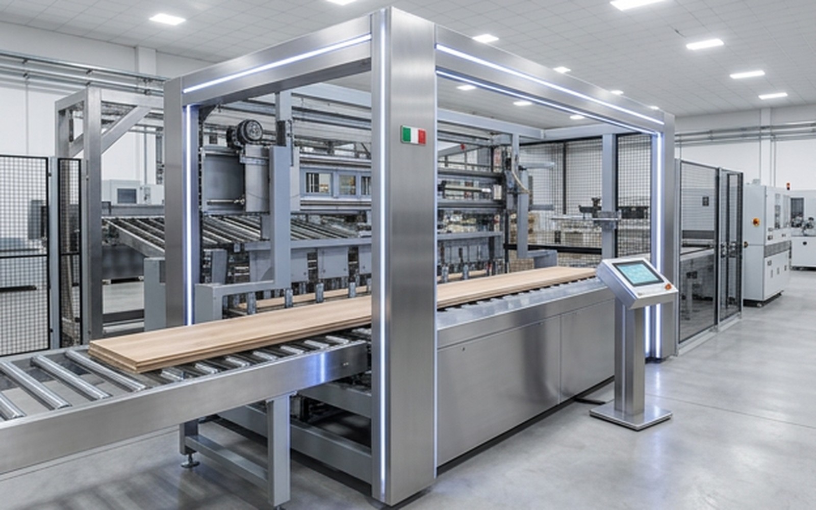 Premium parquet production machinery